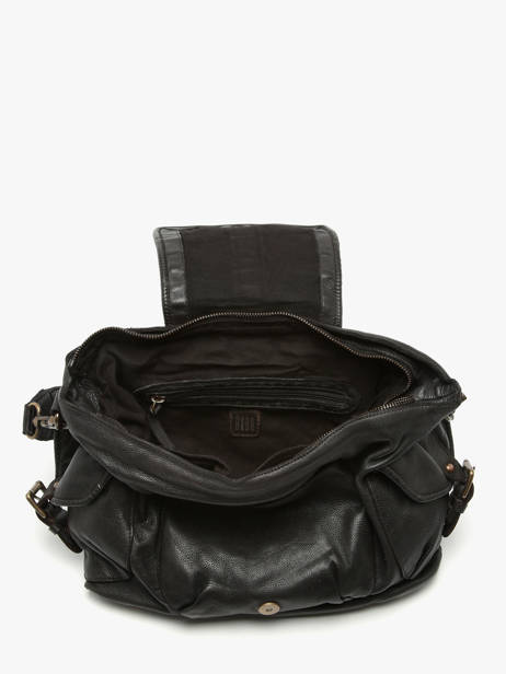 Shoulder Bag Heritage Leather Biba Black heritage CLT1L other view 3