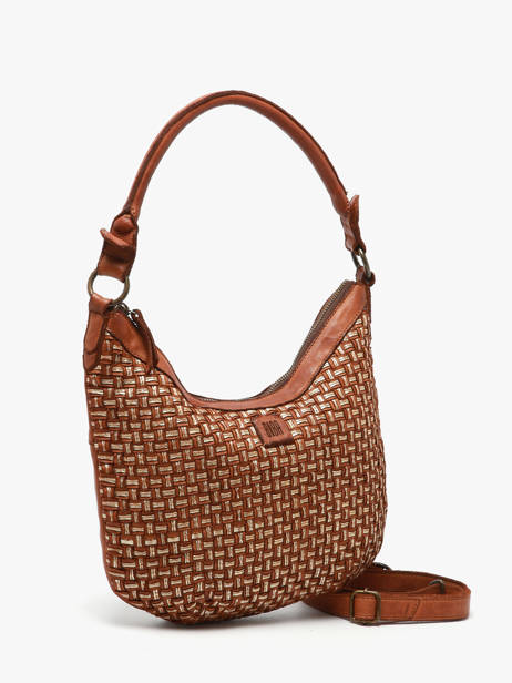 Crossbody Bag Heritage Leather Biba Brown heritage KAB23L other view 2