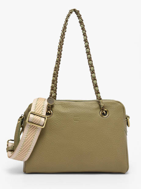 Shoulder Bag Vintage Leather Mila louise Beige vintage 3889C1