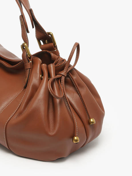 Shoulder Bag Icone Leather Gerard darel Brown icone DDS01410 other view 5