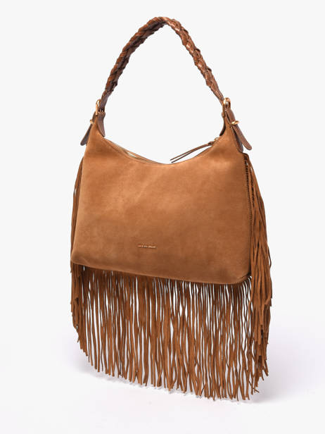 Shoulder Bag Jess Leather Vanessa bruno Brown jess 32V40916 other view 2