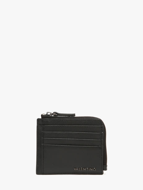 Card Holder Leather Valentino Black fort VPP9LX92