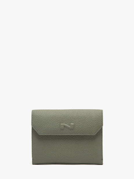 Portefeuille Original N 2 Compartiments Cuir Nathan baume Vert original n 413N