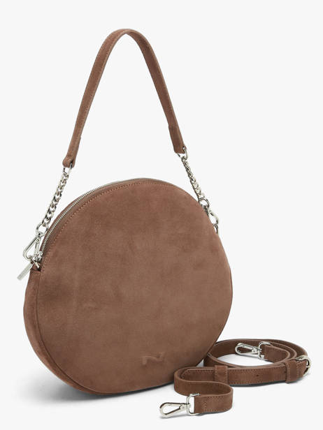 Suede Leather Anna Shoulder Bag Nathan baume Brown nathan 9S other view 2