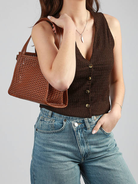 Ccrossbody Shoulder Bag Tresse Miniprix Brown tresse 19753 other view 1