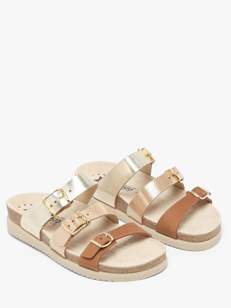 Mules En Cuir Mephisto Or women P5146954 vue secondaire 1