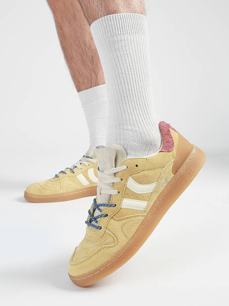 Sneakers En Cuir Coolway Jaune men 8693817 vue secondaire 1