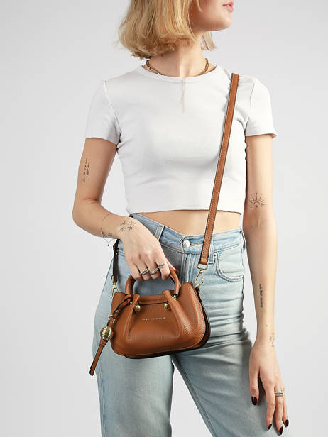 Sac Bandoulière Gretel Ted lapidus Marron gretel TLAU8934 vue secondaire 1