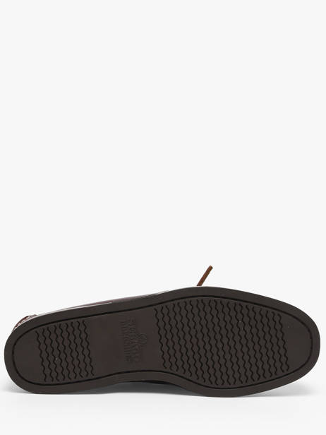 Chaussures Bateau En Cuir Sebago Marron men 70000G0 vue secondaire 4