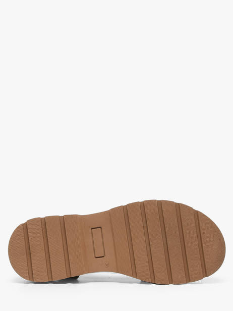 Sandals In Leather We do Brown women 45710A02 other view 4