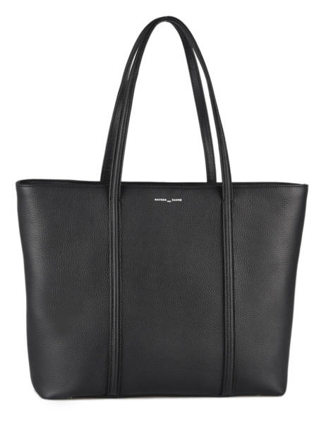 Sac Porté épaule Nathan Cuir Nathan baume Noir nathan 1 vue secondaire 4