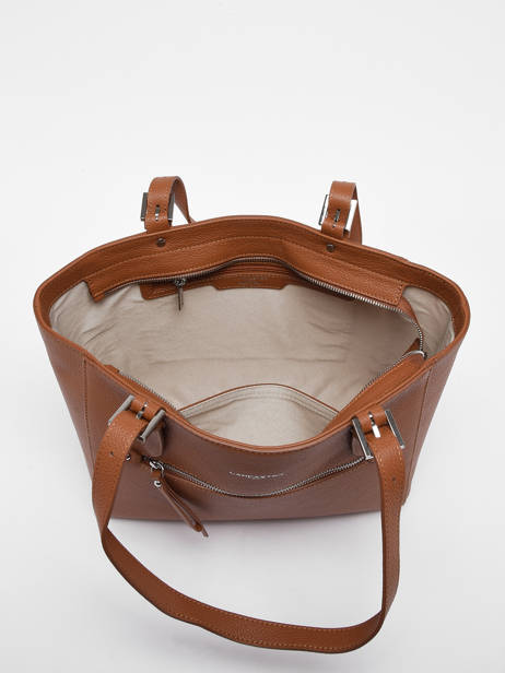 Sac Bandoulière Firenze Cuir Lancaster Marron firenze 4 vue secondaire 2