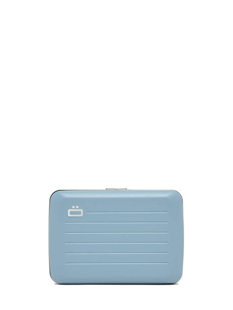Porte-cartes Cuir Ogon Bleu matte MAT